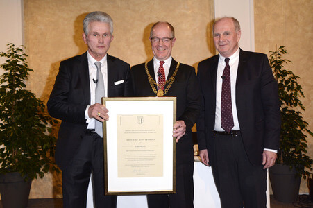 Verleihung des Goldenen Ehrenrings der Stadt Mönchengladbach