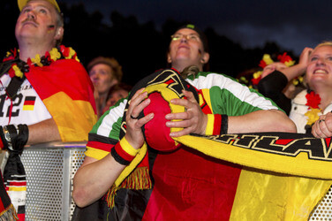 WM-Fanmeile beim Spiel Deutschland gegen Ghana, Berlin