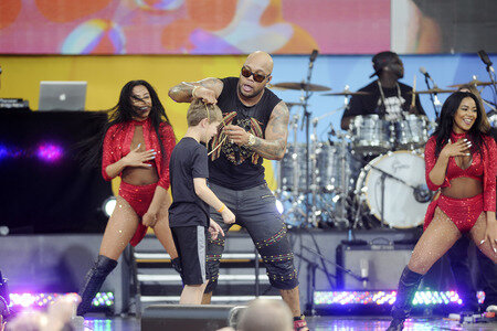 Flo Rida in der ABC-Show 'Good Morning America' in New York