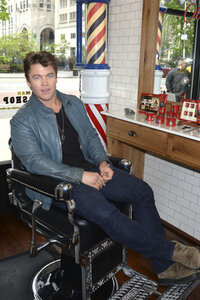 Pressetermin mit Luke Hemsworth in New York