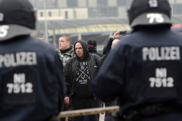 Demonstration 'Hooligans gegen Salafisten', Hannover