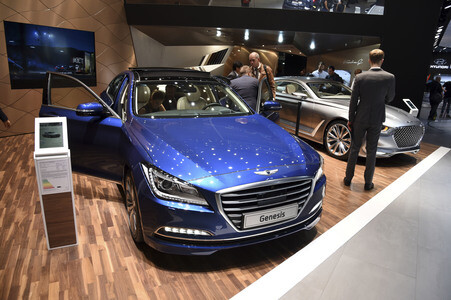 Zweiter Pressetag auf der IAA 2015 in Frankfurt