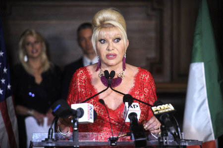 Pressekonferenz mit Ivana Trump in New York