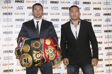 Pressekonferenz zum WM Boxkampf Klitschko vs. Pulev, Hamburg