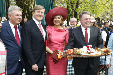 König Willem-Alexander und Königin Maxima der Niederlande in München