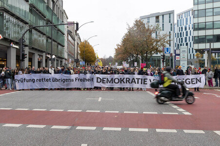 PRÜF! - Auftakt-Demo in Hamburg