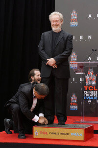 Hand and Footprint Ceremony mit Ridley Scott in Los Angeles