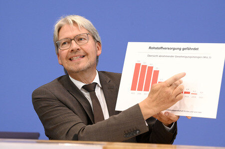 Bundespressekonferenz 'Sondervermögen für Infrastruktur - Mit Geld alleine kann man nicht bauen!' in Berlin