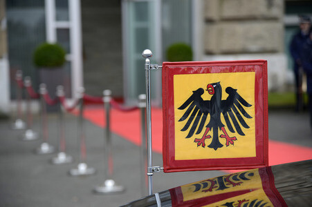 NRW Antrittsbesuch des Bundespräsidenten in Düsseldorf