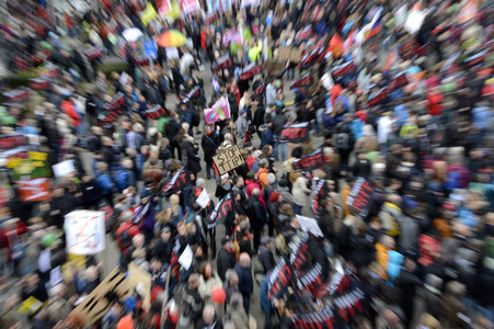 Anti-TTIP-Demo in Hannover