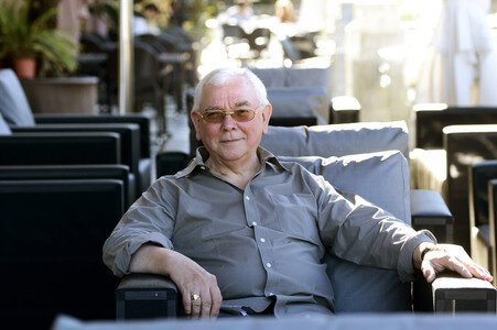 Terence Davies  Photoshooting, San Sebastian Film Festival 2015