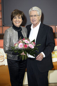 Fototermin bei der TV Überraschungsshow zum 75. Geburtstag von Frank Elstner in Berlin