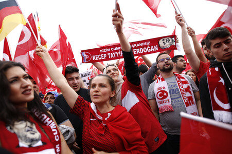 Erdogan-Demo in Köln