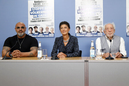 Pressekonferenz zur Friedenskundgebung am 13. September in Berlin