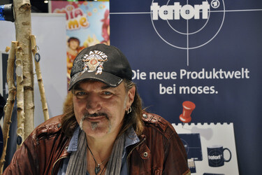 Andreas Hoppe auf der Frankfurter Buchmesse