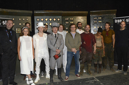 Dreharbeiten zu 'Iron Sky: The Coming Race' in Lint