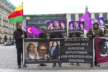 Kurden Demonstration, Berlin
