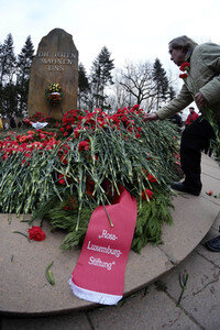 99. Jahrestag der Ermordung von Rosa Luxemburg und Karl Liebknecht in Berlin