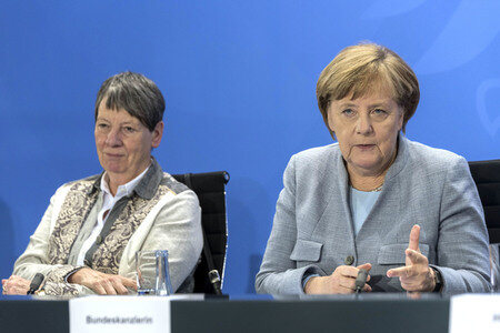 Pressekonferenz zum Thema Luftqualität in Berlin
