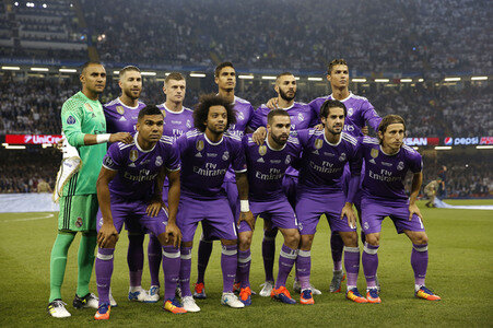 UEFA Champions League Final Match Teal Madrid vs Juventus Turin in Cardiff