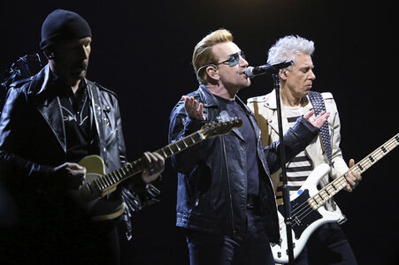 Konzert von U2 in Paris