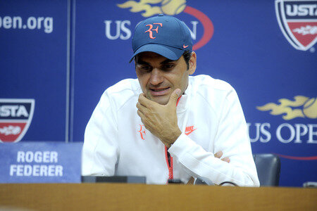 US Open 2015 Pressekonferenz in New York
