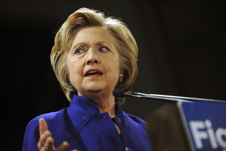 Rede von Hillary Clinton in New York