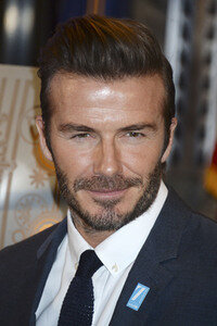 Empire State Building Lighting Ceremony mit David Beckham in New York