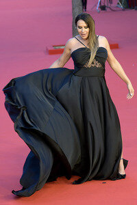 Karla Sofia Gascón auf dem internationalen Filmfestival Rom 2025