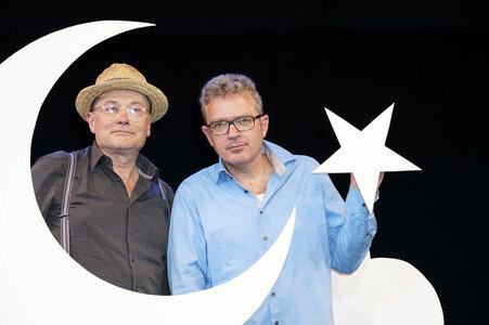 Fototermin zur Operette 'Frau Luna' in Berlin