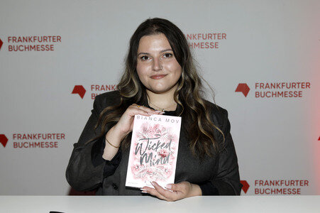 Bianca Mov auf der Frankfurter Buchmesse 2025 in Frankfurt