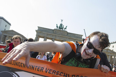 Zombie-Walk der Piratenpartei, Berlin