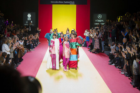 Agatha Ruiz de la Prada Fashion Show auf der Mercedes-Benz Fashion Week Madrid Autumn/Winter 2018