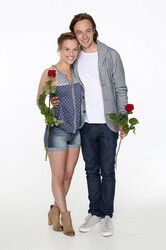 Fototermin zur TV-Serie 'Rote Rosen' in Hamburg