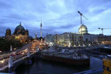 Stadtschloss Baustelle