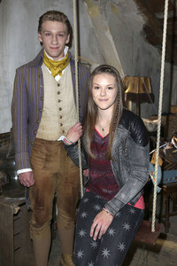 Fototermin am Set der Disney Channel Serie 'Binny und der Geist' in Potsdam