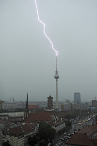 Gewitter in Berlin