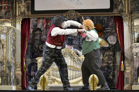 Theaterprobe 'Sauerkohl und Missetaten' in Berlin