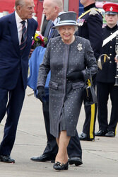 Rückflug von Queen Elizabeth II. nach Großbritannien