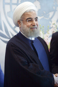 Präsident Rouhani  bei der UN in New York