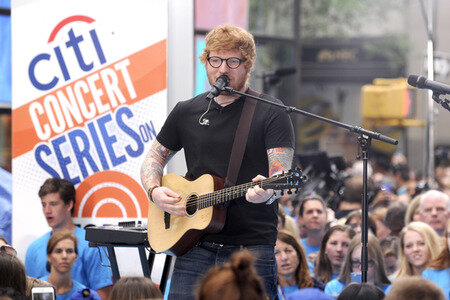 Konzert von Ed Sheeran in New York