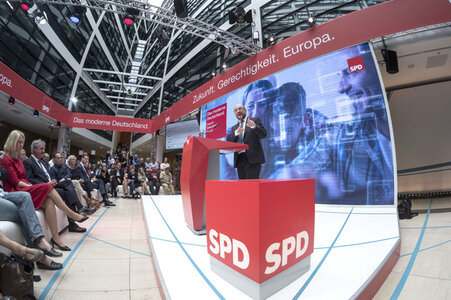SPD Wahlprogramm-Präsentation in Berlin