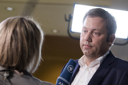Pressetermin der SPD in Berlin