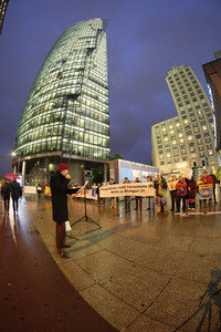 Protest gegen Stuttgart 21 in Berlin