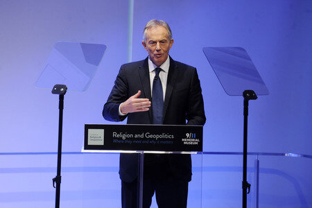 Tony Blair Speaks On Islam in New York