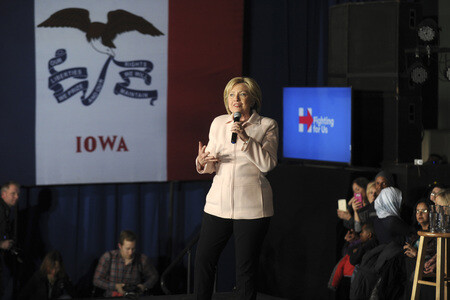 Hillary Clinton Campaingn in Iowa
