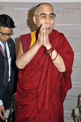 Dalai Lama Pressekonferenz , Frankfurt