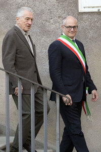 Verleihung des Lupa Capitolina an Robert De Niro in Rom