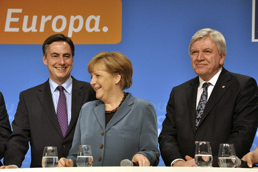 Eröffnung des CDU Europawahlkampfes, Frankfurt