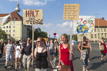 Mahnwache für Frieden, Berlin